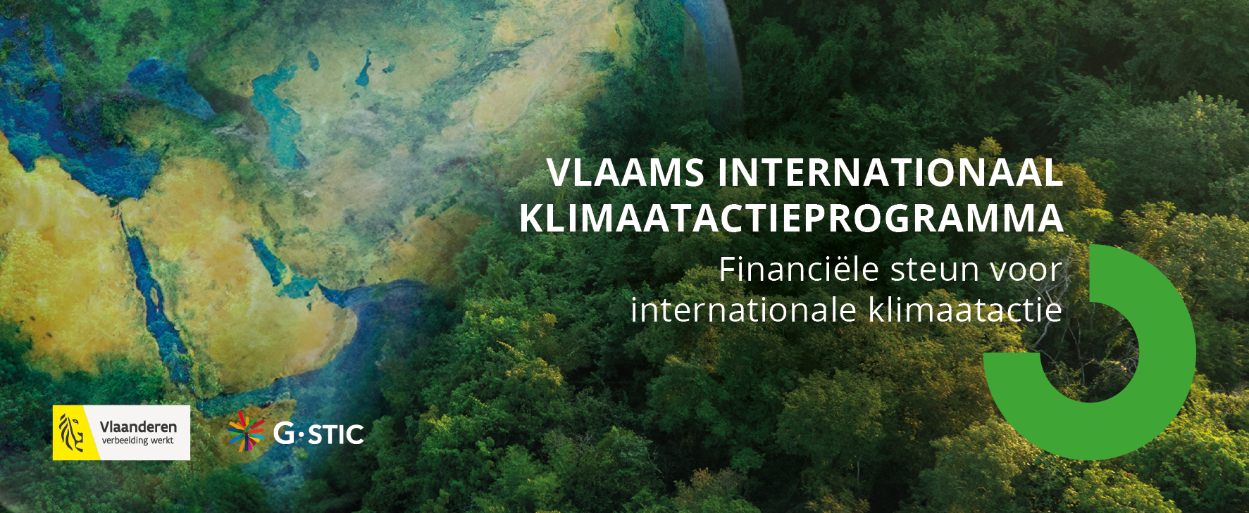 Key visual Vlaams Internationaal Klimaatactieprogramma